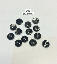Load image into Gallery viewer, Black Shell Buttons
