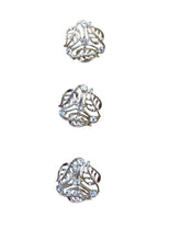 Load image into Gallery viewer, Rhinestone leave style button
