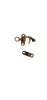Swing Bag Clasp - Antique Brass