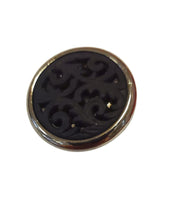 Load image into Gallery viewer, Vintage Carved Resin button
