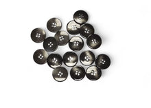 Load image into Gallery viewer, Black metal button - Glossy finish
