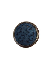 Load image into Gallery viewer, Vintage Carved Resin button
