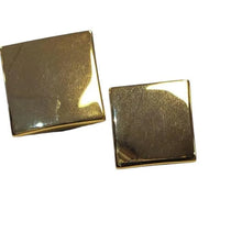 Load image into Gallery viewer, Gold Square metal buttons
