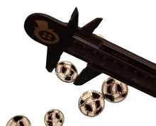 Load image into Gallery viewer, Black and White Metal buttons
