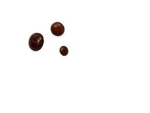 Load image into Gallery viewer, Brown leather buttons
