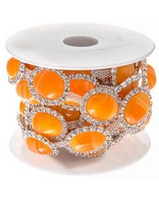 Load image into Gallery viewer, Resin Trim Oval (by the yard)
