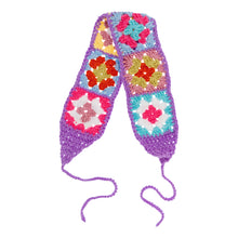 Load image into Gallery viewer, Granny square Headband Crochet - DIY kit

