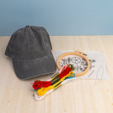 Load image into Gallery viewer, Embroidery HAT - DIY kit
