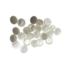 Load image into Gallery viewer, Translucent White Round buttons

