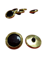 Load image into Gallery viewer, Vintage gold rim buttons
