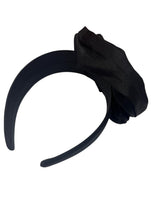 Load image into Gallery viewer, Satin rose decorated headband

