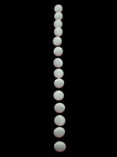 Load image into Gallery viewer, Bridal train white satin Covered Buttons
