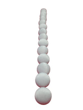 Load image into Gallery viewer, Bridal train white satin Covered Buttons
