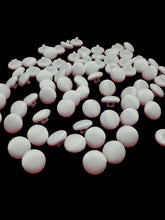 Load image into Gallery viewer, Bridal train white satin Covered Buttons
