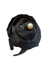 Load image into Gallery viewer, Satin rose decorated headband
