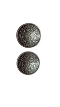 Load image into Gallery viewer, Celtic flowers metal shank buttons
