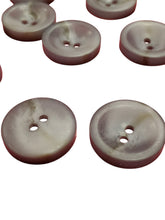Load image into Gallery viewer, Ash grey vintage Italian buttons

