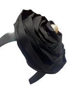 Load image into Gallery viewer, Satin rose decorated headband
