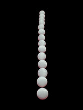 Load image into Gallery viewer, Bridal train white satin Covered Buttons
