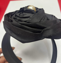 Load image into Gallery viewer, Satin rose decorated headband
