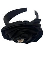 Load image into Gallery viewer, Satin rose decorated headband
