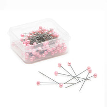 Load image into Gallery viewer, 1-1/2" Long Pearlized Pins, 100 pc
