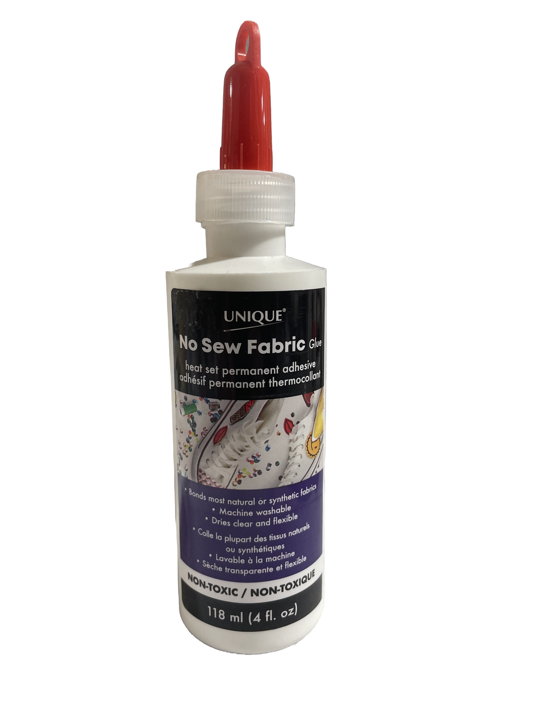 Unique No Sew Fabric Glue